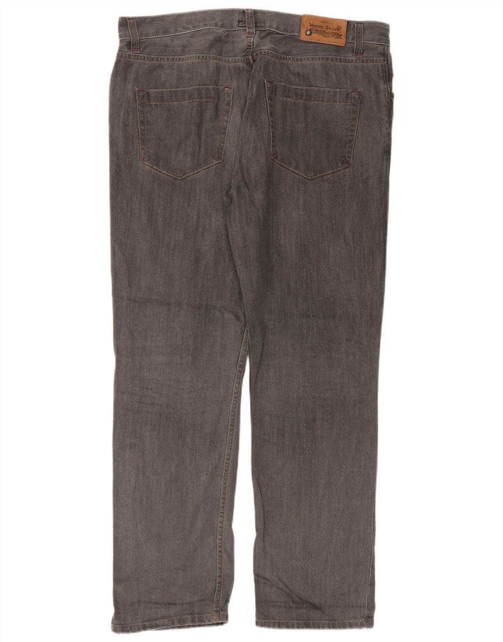 Мужские прямые джинсы White Stuff W38 L32, серые, хлопковые