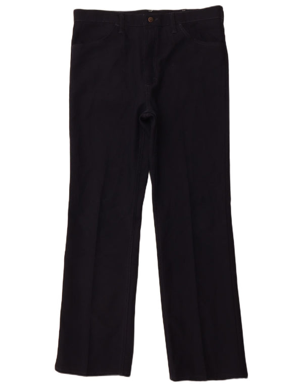 Мужские прямые повседневные брюки WRANGLER W36 L32 темно-синие