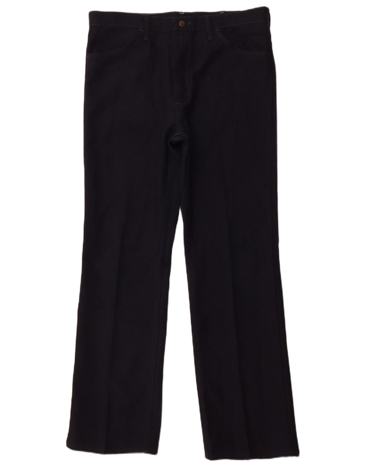 Мужские прямые повседневные брюки WRANGLER W36 L32 темно-синие