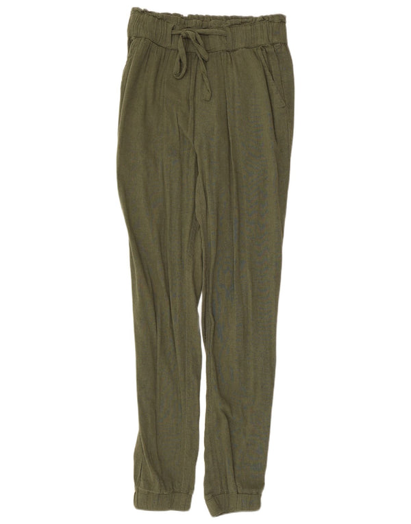 Женские брюки-чиносы Hollister, маленькие W26 L29, хаки, хлопок