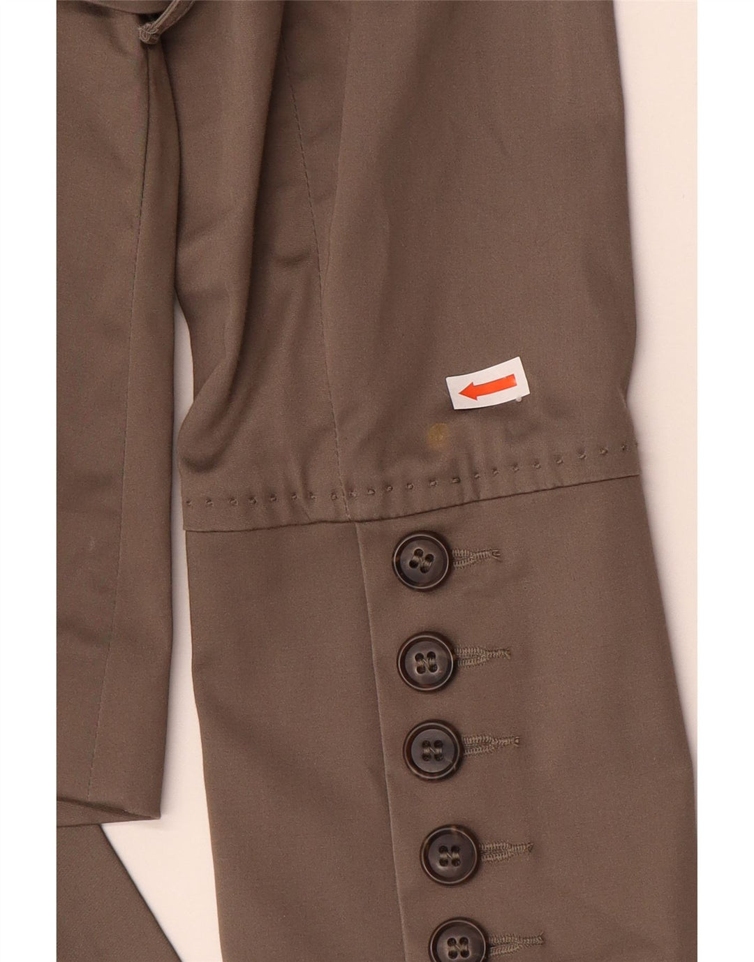 Armani Jeans Женский пиджак на 3 пуговицах EU 44 XL Коричневый хлопок