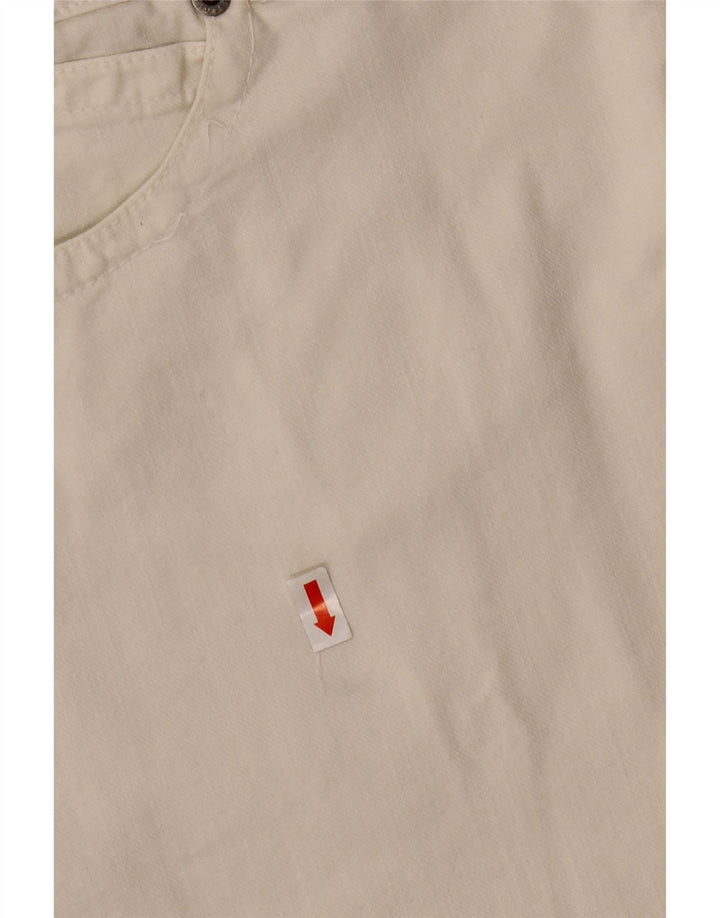 Guess Женская джинсовая мини-юбка Medium W32 Белая