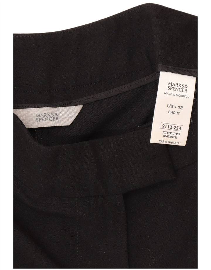 Женские повседневные брюки Marks & Spencer Bootcut UK 12 Medium W30 L29, черные