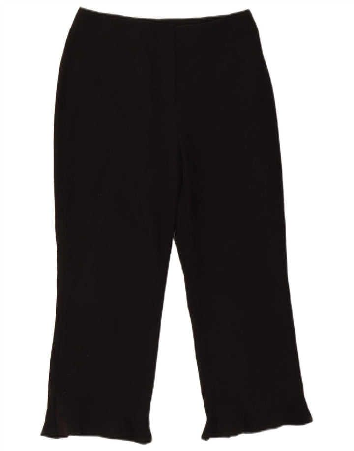 Женские брюки-капри Topshop UK 8, маленькие W27 L22, черные, полиэстер