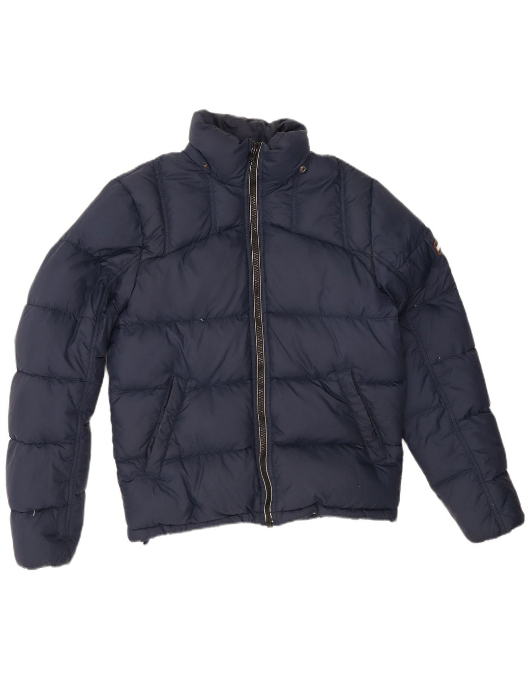 Мужская стеганая куртка Tommy Hilfiger UK 36, маленький темно-синий полиэстер