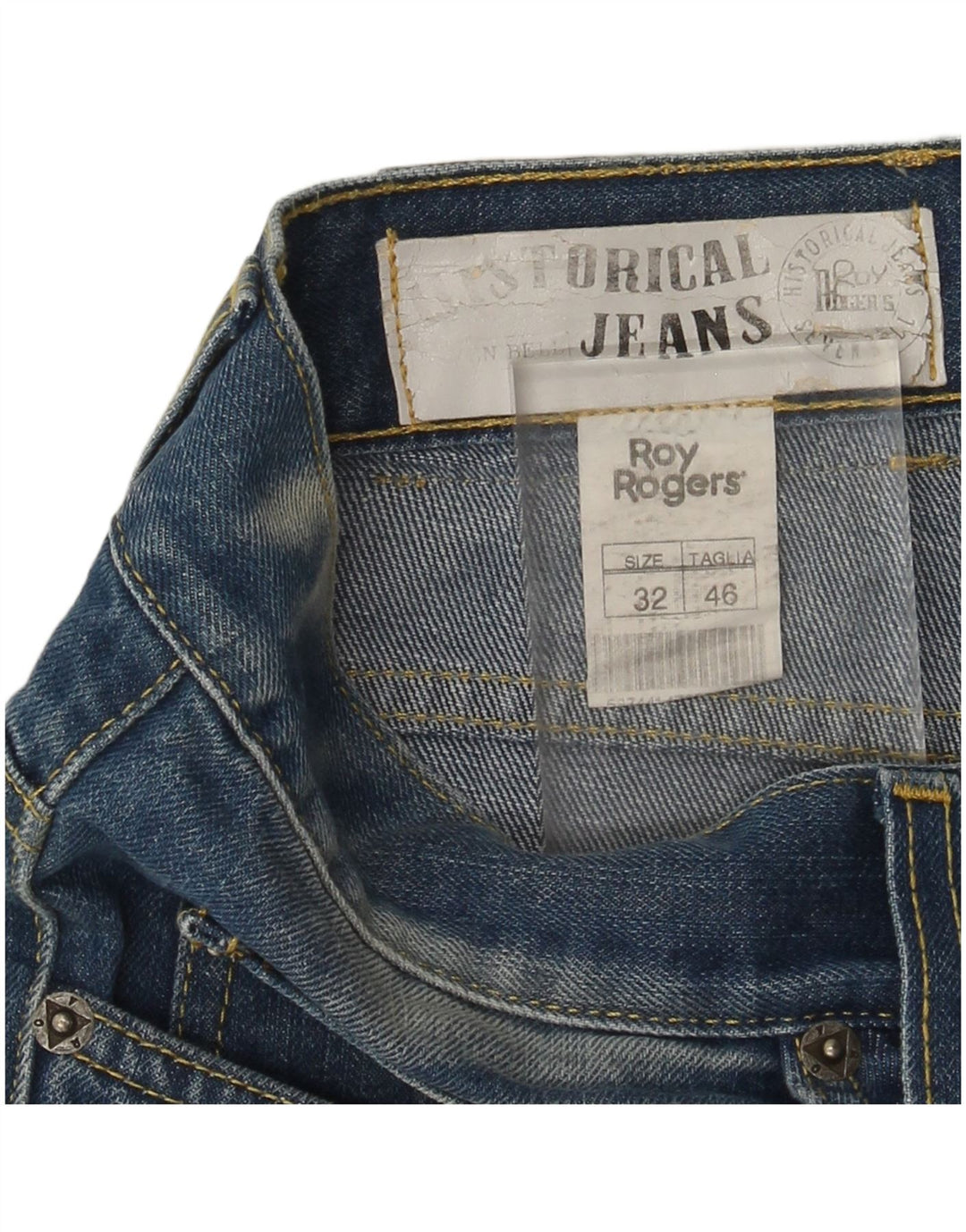 Мужские узкие джинсы Roy Rogers W32 L32, синие, хлопок