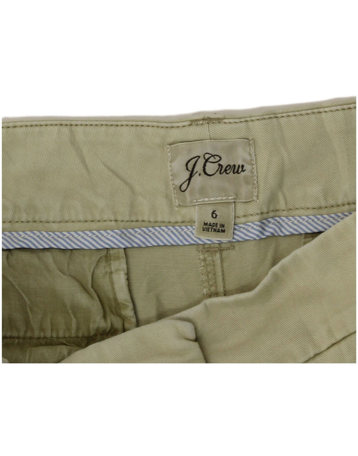 Женские шорты чинос J. Crew, размер США 6, средний размер W30, хаки, хлопок