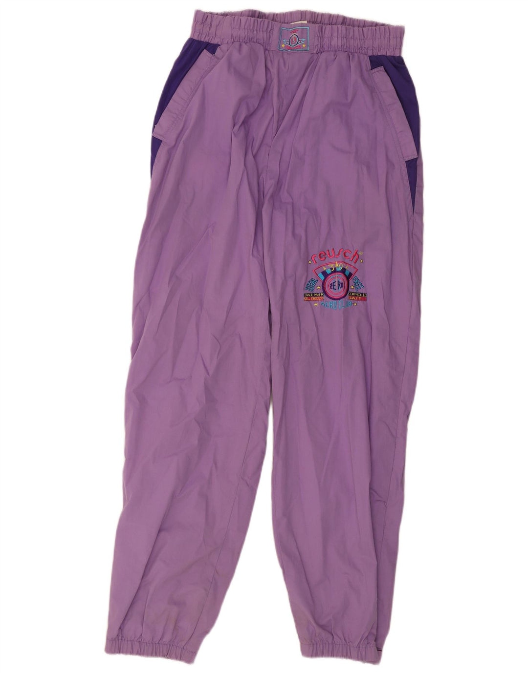 Мужской спортивный костюм с рисунком Reusch XL, полиэстер, фиолетовый