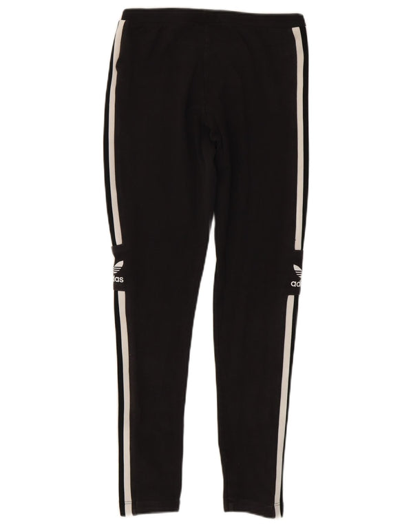 Женские леггинсы Adidas с рисунком UK 10, маленькие черные хлопковые