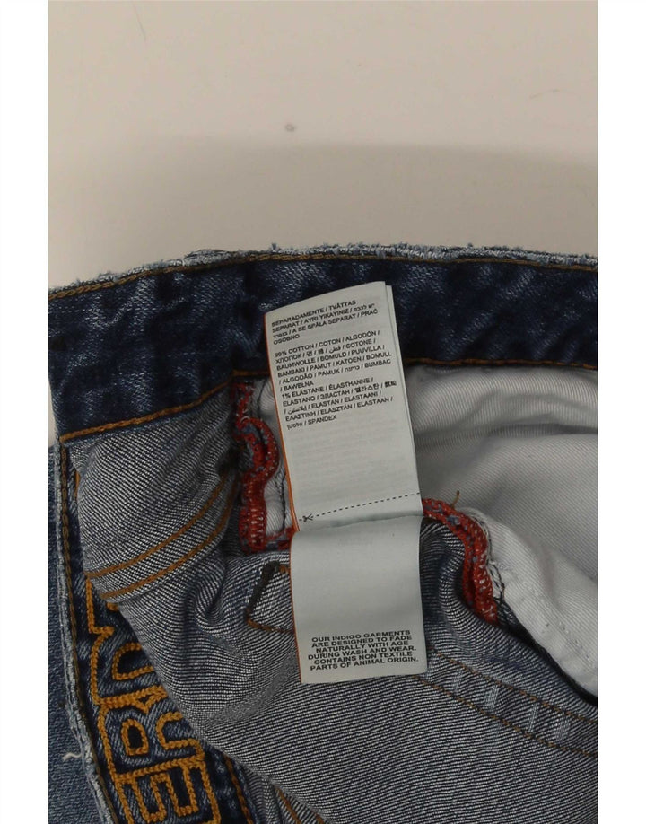 Мужские прямые джинсы Superdry W34 L29, синий хлопок