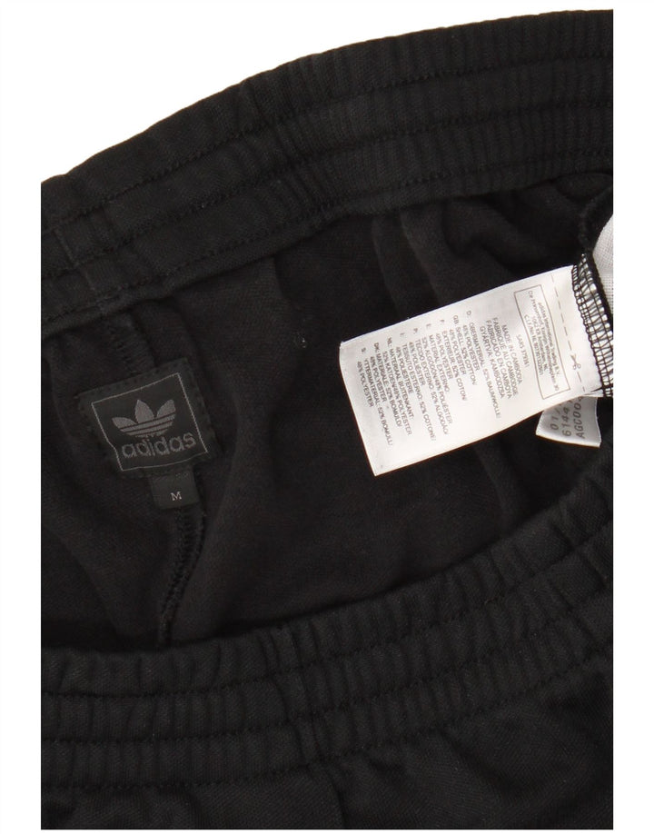 Женские спортивные брюки Adidas UK 14, средний черный, хлопок