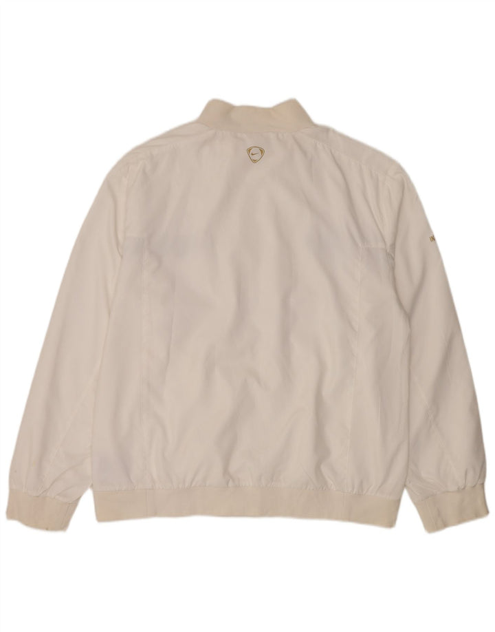 Мужская спортивная куртка Nike Inter Milan UK 45/47 XL Off White Polyester