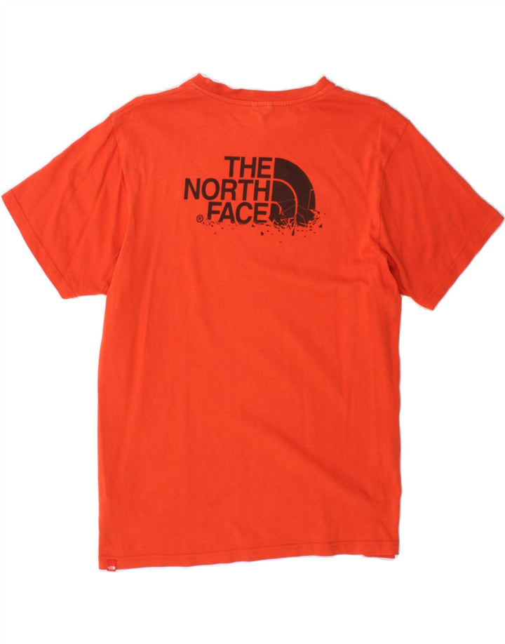 THE NORTH FACE Mens Graphic T-Shirt Top Medium Orange Cotton Vintage The North Face and Second-Hand The North Face from Messina Hembry 