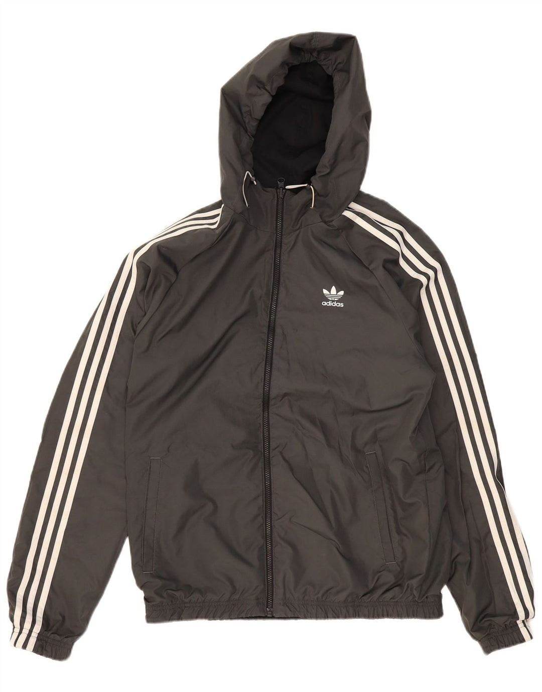 Мужская двусторонняя куртка ADIDAS UK 38 Medium Black с цветными блоками