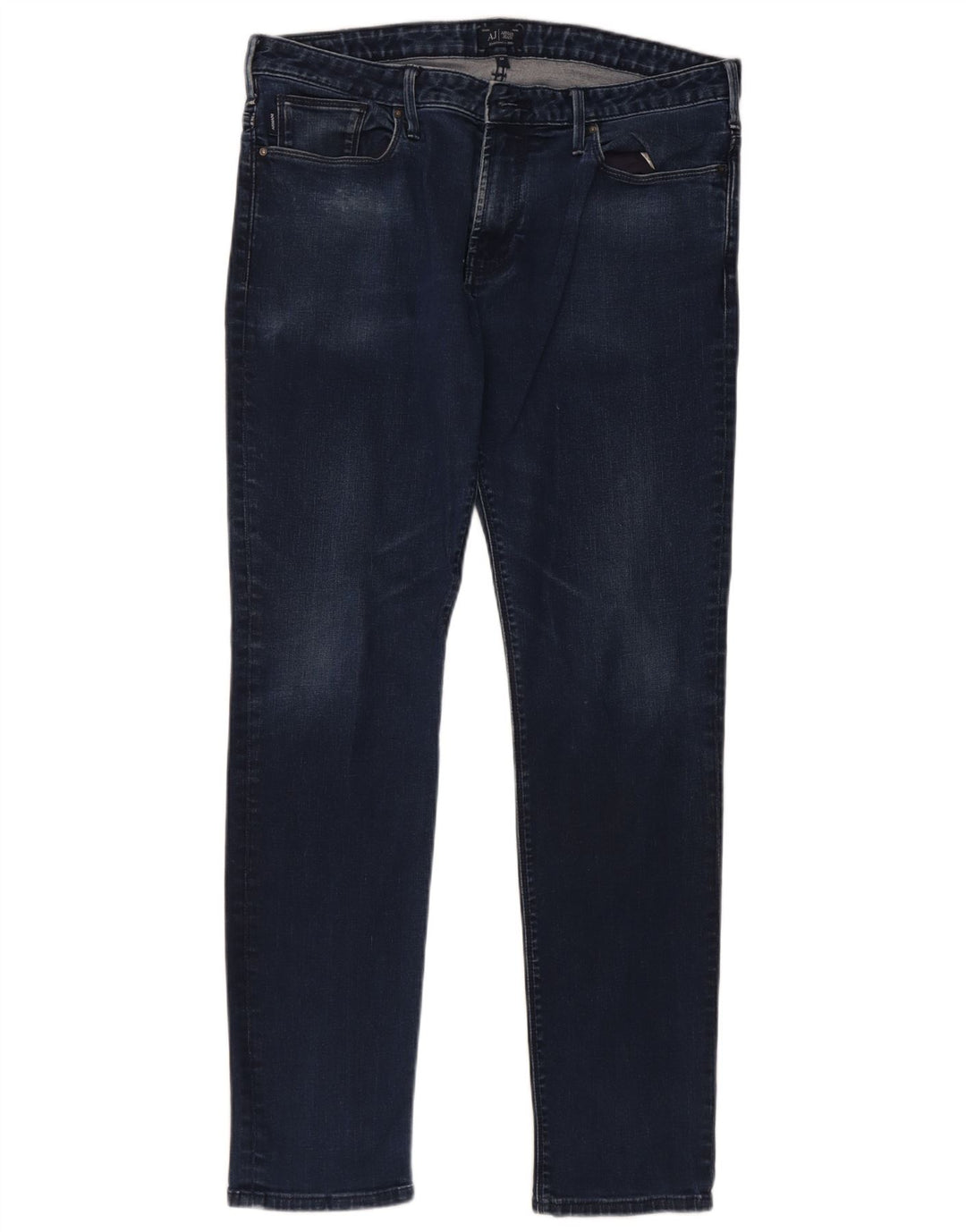 Мужские джинсы Armani Slim W34 L31 Темно-синие, хлопок