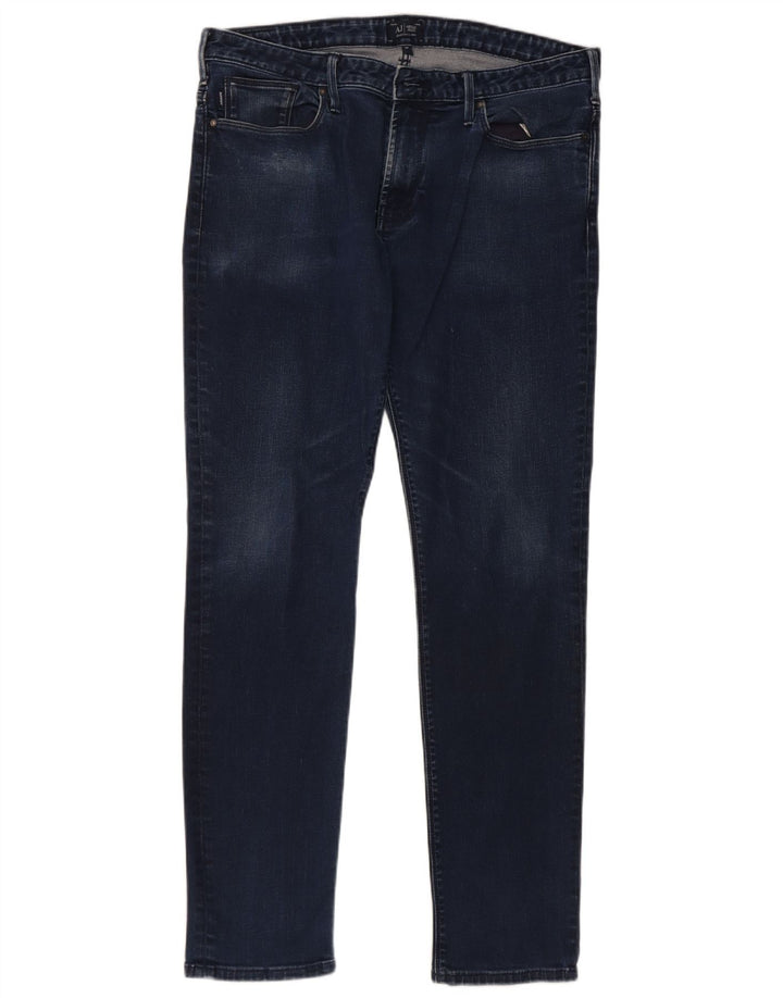 Мужские джинсы Armani Slim W34 L31 Темно-синие, хлопок