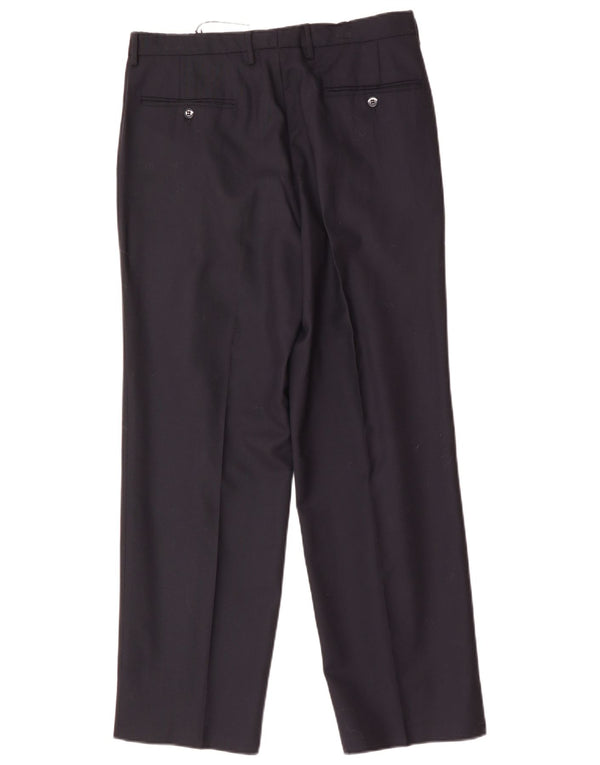 FRAIZZOLI Мужские костюмные брюки с привязкой IT 48 Medium W32 L29 Темно-синий