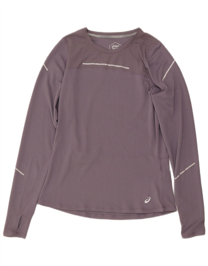 Asics Women UK 14 Большие спортивные кроссовки из полиэстера фиолетового цвета