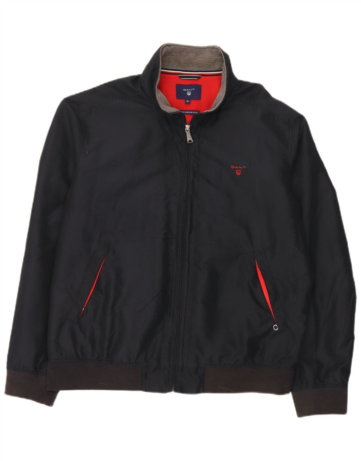 Мужская куртка-бомбер Gant UK 42 XL, черный полиэстер