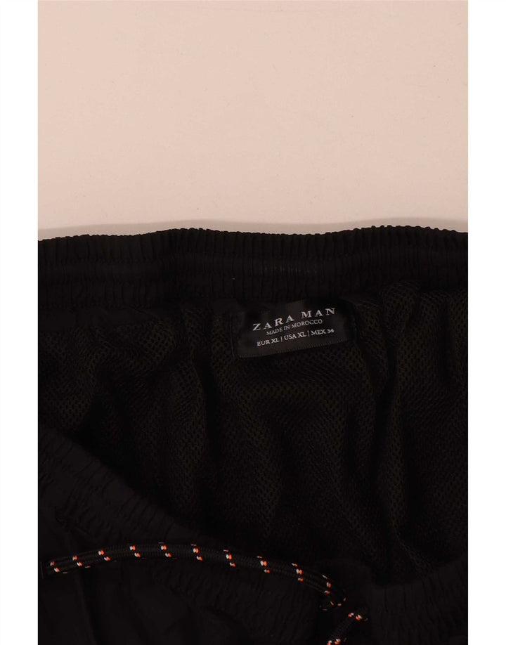Мужские спортивные шорты Zara XL, черный полиэстер