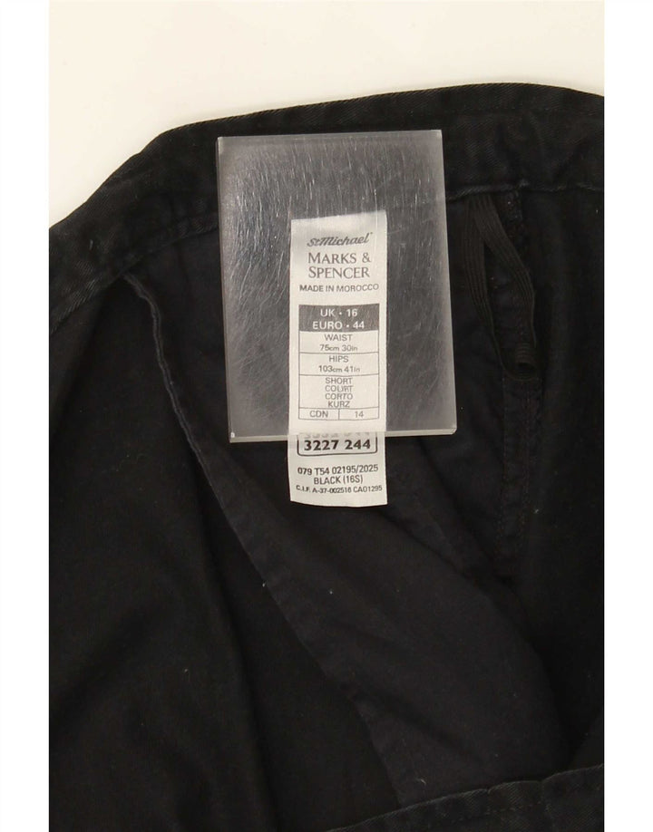Женские брюки карго Marks & Spencer St. Michael UK 16, большие W38 L27, черные
