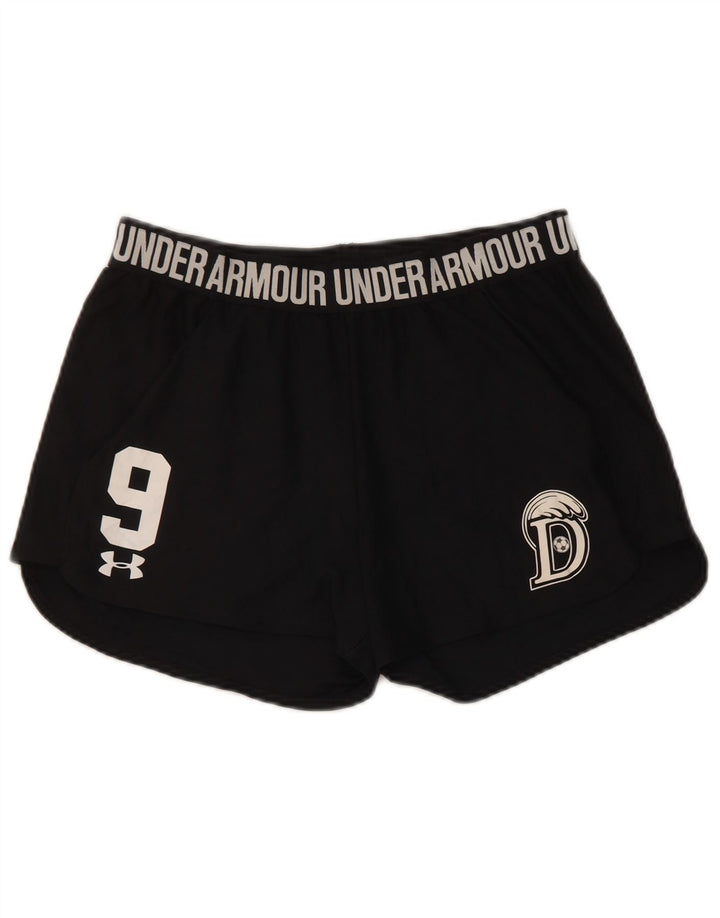 Женские спортивные шорты с рисунком Under Armour UK 12, средние черные