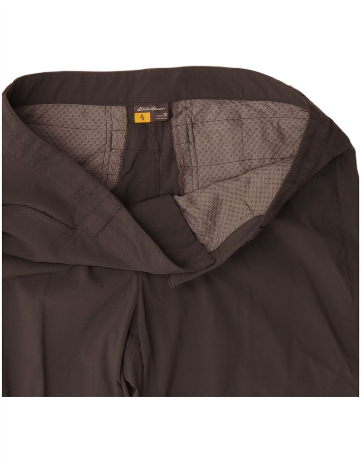 Женские повседневные шорты Eddie Bauer, США 10, большие, W34, серые, полиамид