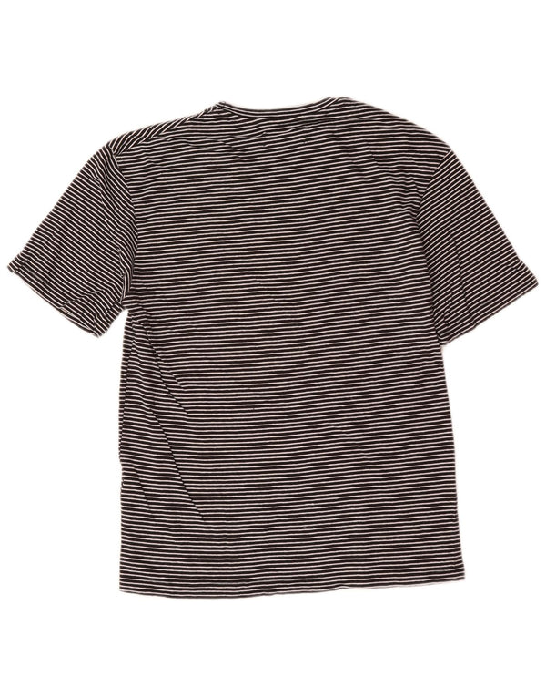 Мужская футболка Jack & Jones Top XS из хлопка в черную полоску