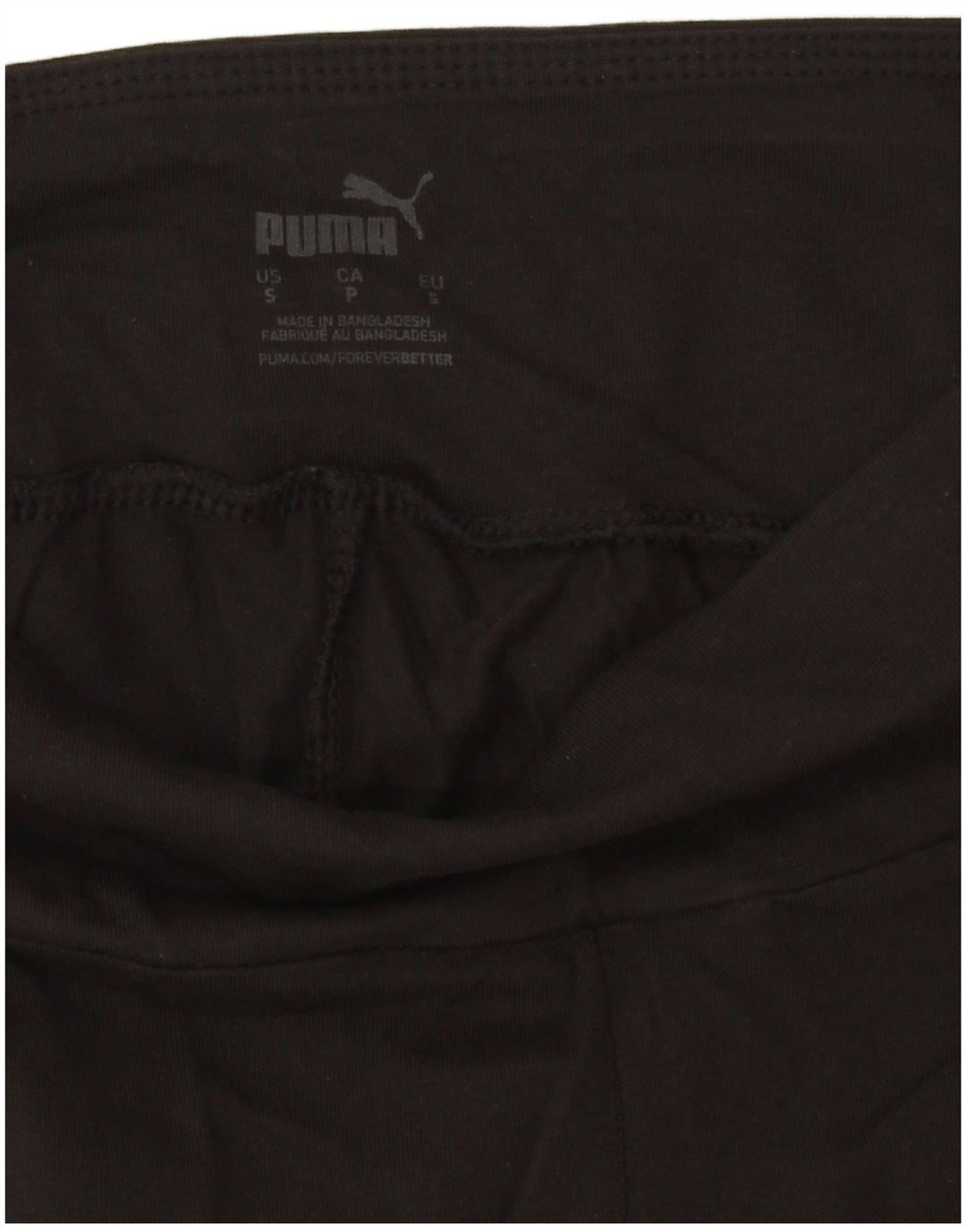 Женские леггинсы с рисунком Puma UK 10, маленькие черные хлопковые