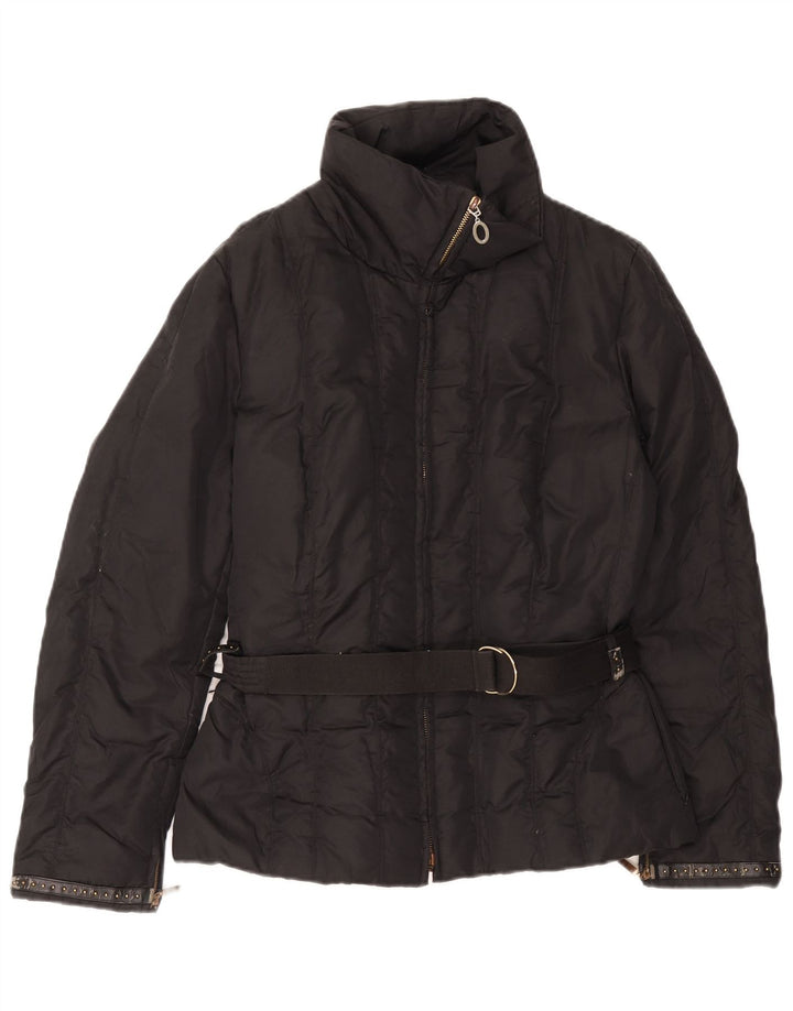 Trussardi Женская стеганая куртка IT 48 XL Черный Полиамид