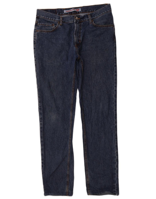 Мужские прямые джинсы CARRERA 700 IT 50, большие W34 L30, темно-синий, хлопок