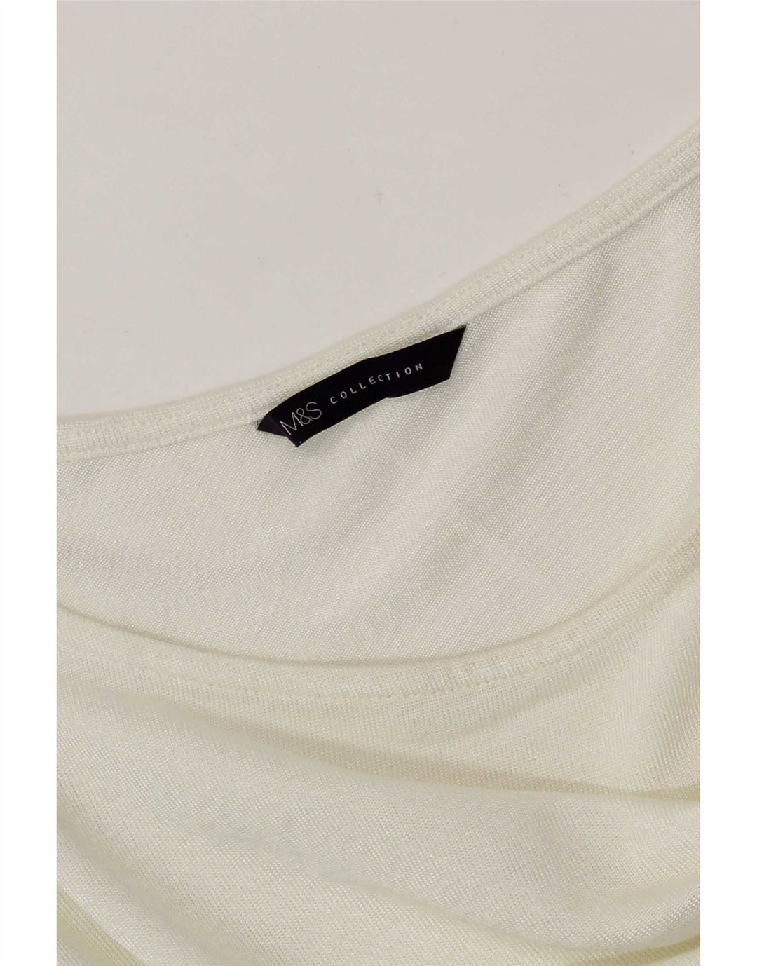Женский топ с рукавом 3/4 Marks & Spencer UK 18 XL Off White