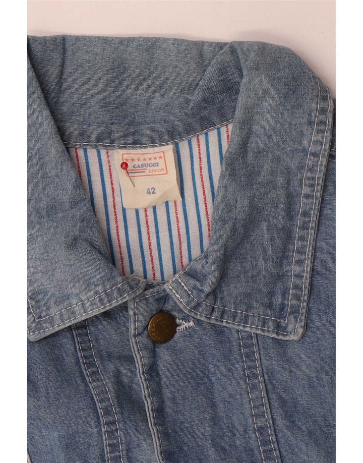 Женская джинсовая куртка Casucci IT 42 Medium Blue Cotton