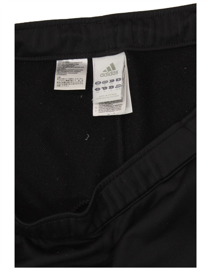 ADIDAS Mens Tracksuit Trousers Joggers Large Black Polyester