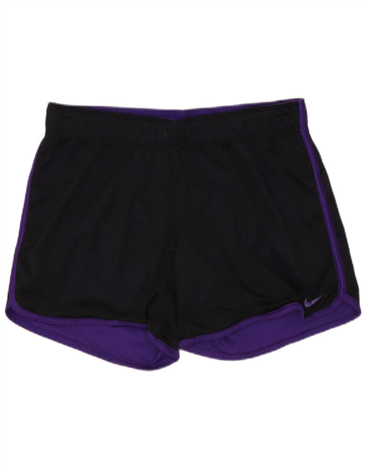 Женские спортивные шорты NIKE Dri Fit UK 12, средний черный полиэстер