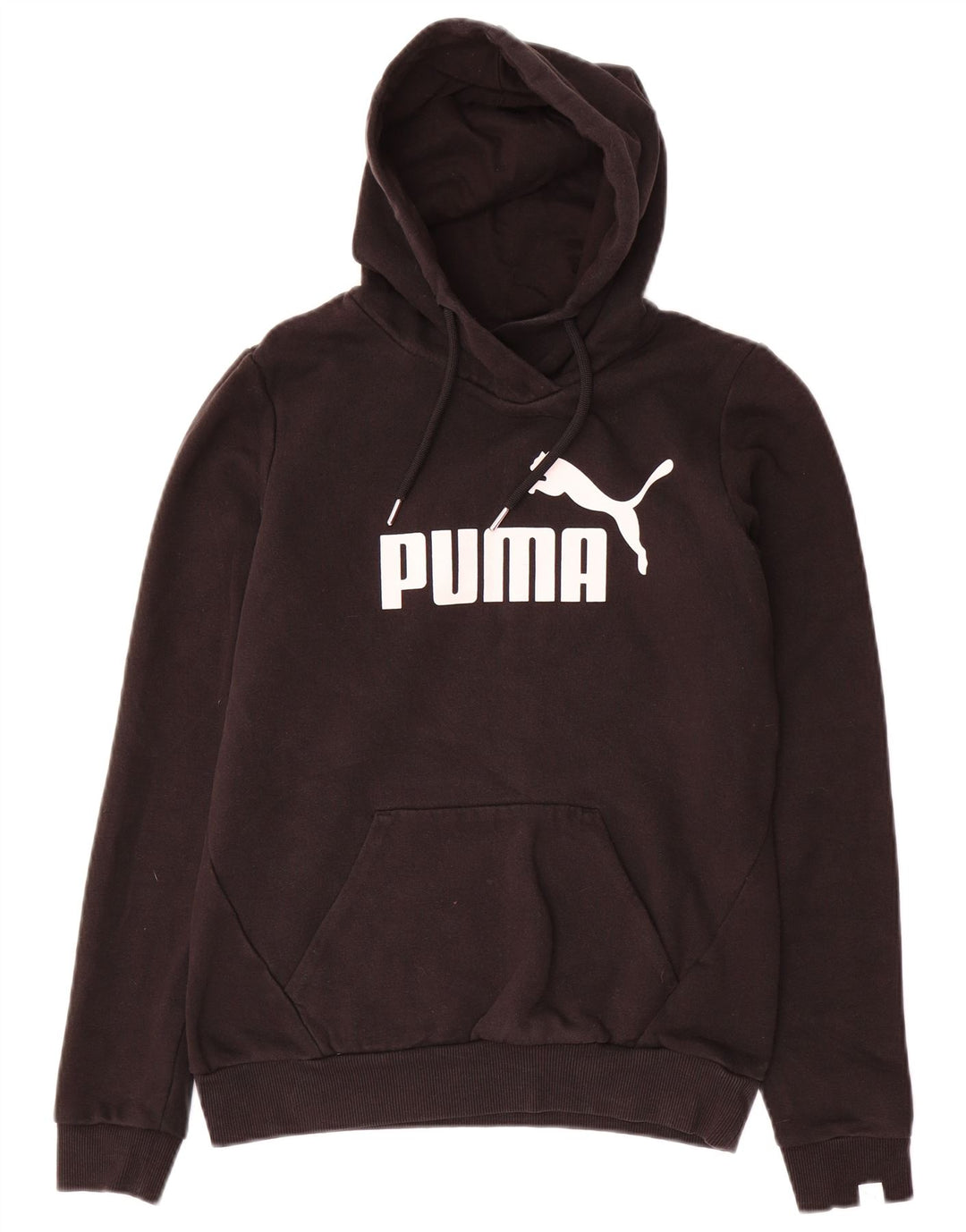 Женский джемпер с капюшоном Puma UK 10, маленький, черный, полиэстер