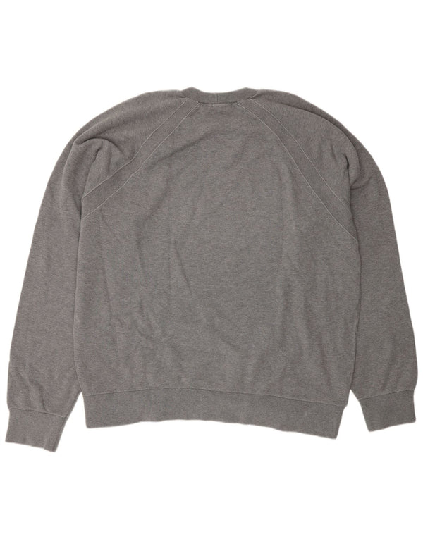 Мужской свитшот с рисунком Playlife, 2XL, серый хлопок