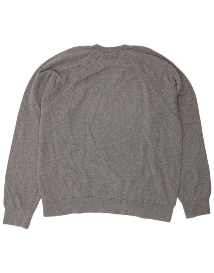 Мужской свитшот с рисунком Playlife, 2XL, серый хлопок