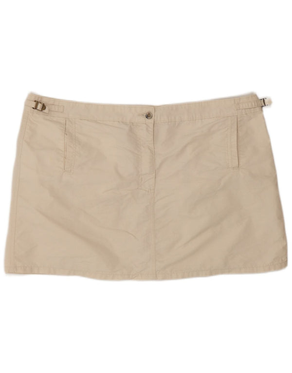 Женская мини-юбка Wrangler W38 XL, бежевый хлопок