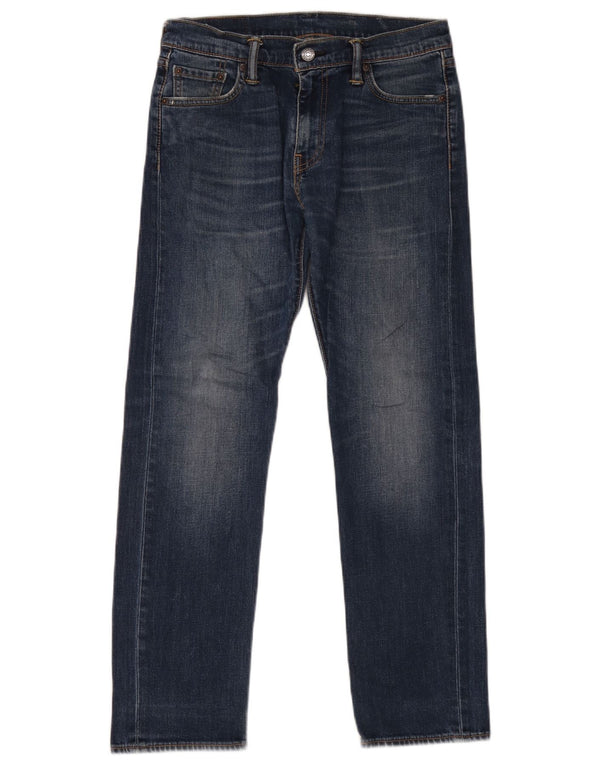 Мужские прямые джинсы Levi's W30 L30 синие, хлопок