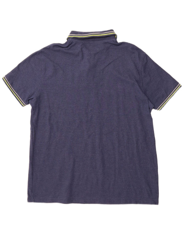 LOTTO Мужская рубашка-поло 2XL темно-синяя