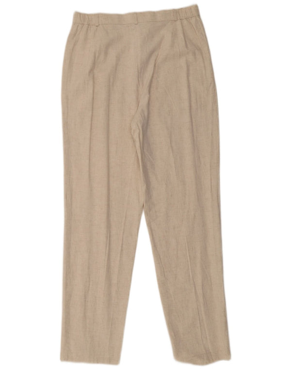Женские брюки чинос Marks & Spencer UK 14 Medium W30 L30 Бежевые крапинки