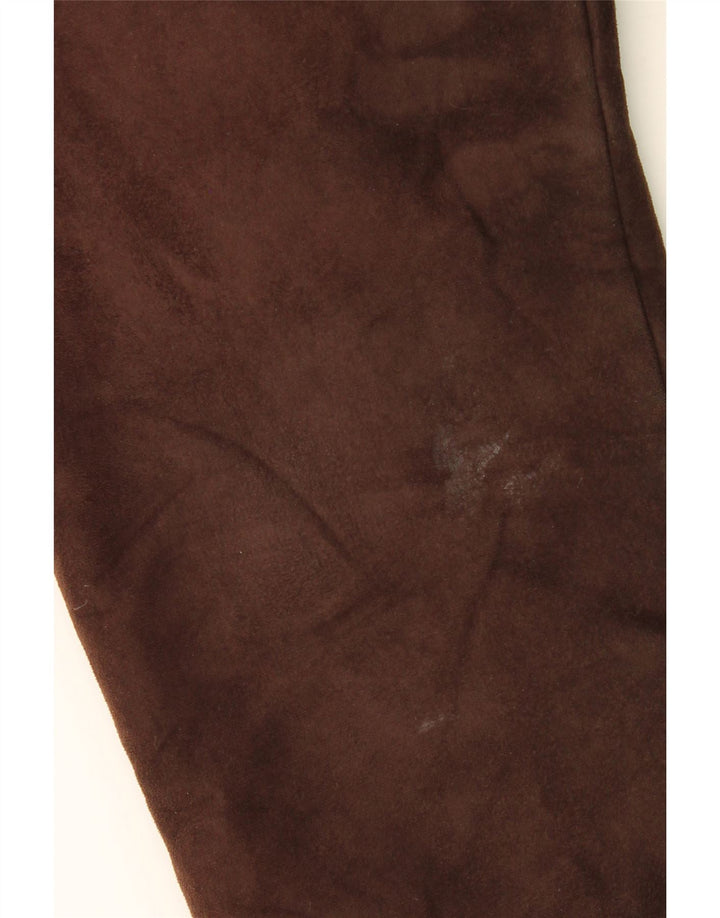 Мужская куртка из шерпы MARKS & SPENCER UK 41/43, большая, коричневая, полиэстер