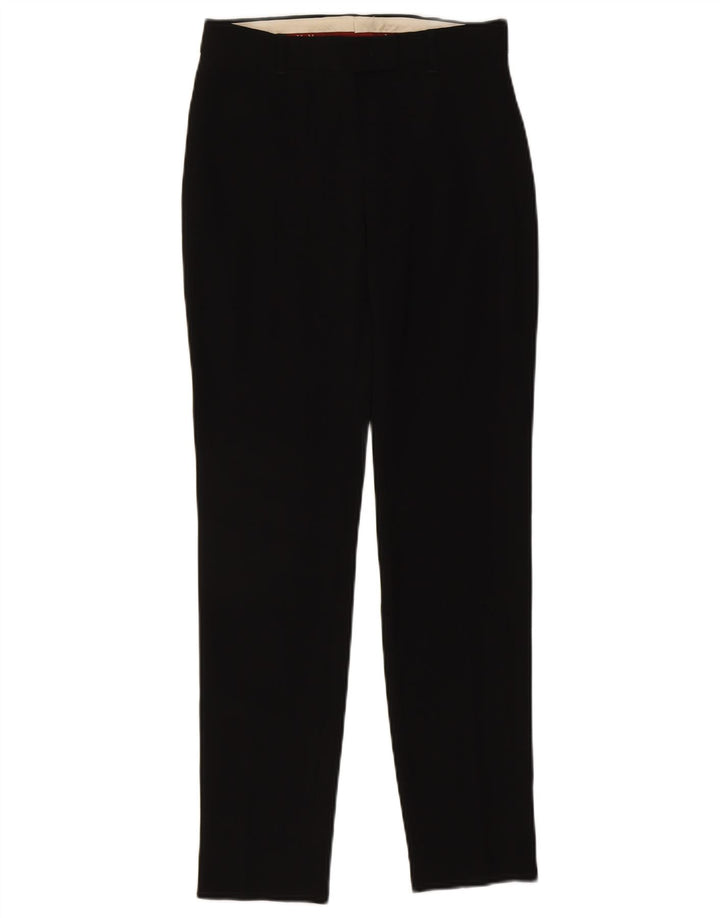 MAX MARA Womens Slim Suit Trousers W27 L29 Black