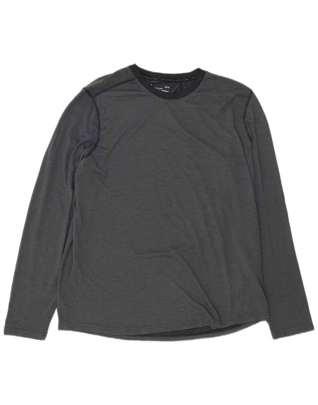 Мужской топ с длинным рукавом UNDER ARMOR, большой серый полиэстер Heat Gear