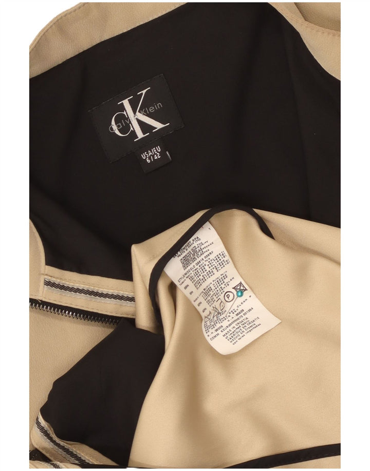 Женское пальто Calvin Klein EU 42, большое, бежевое, полиэстер