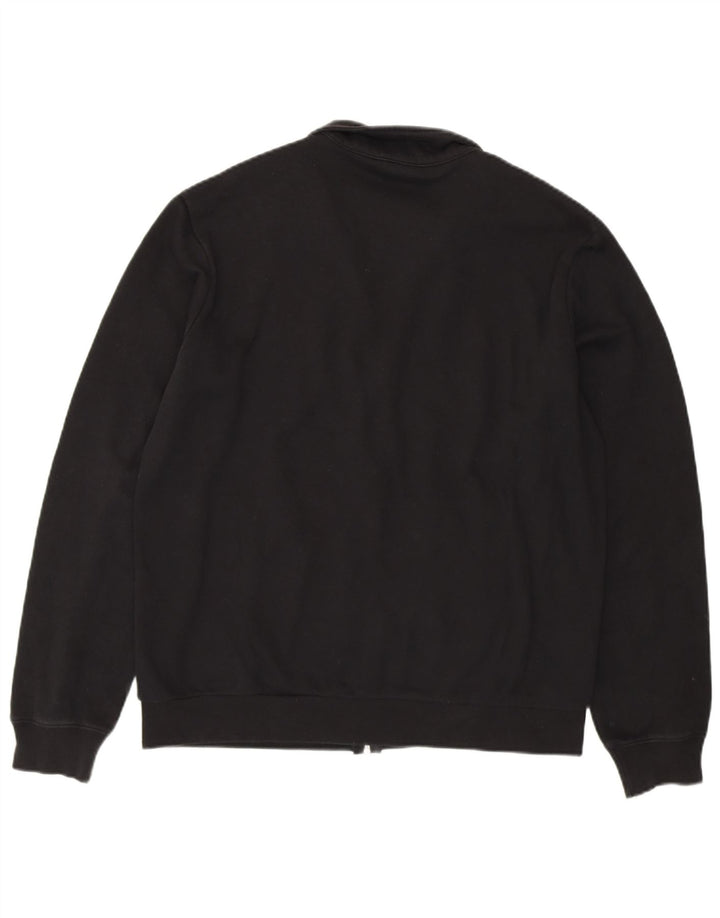 CHAMPION Boys Tracksuit Top Jacket 15-16 Years 2XL Black