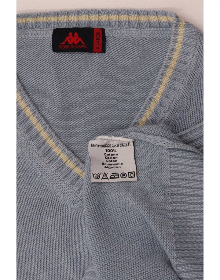 Мужская майка Kappa XL, синий хлопок
