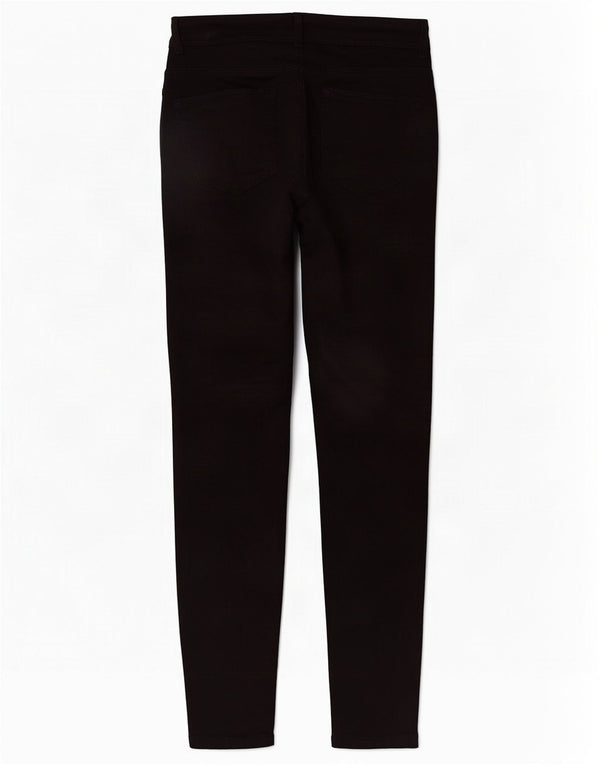 Женские джинсы скинни Zara EU 38, маленькие W28 L28, черные