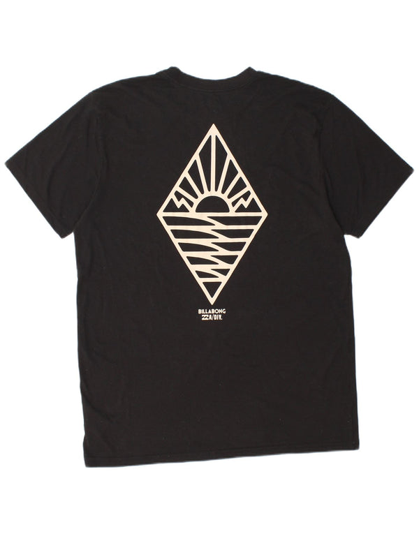 Мужская футболка BILLABONG Recycler с рисунком, большой черный полиэстер